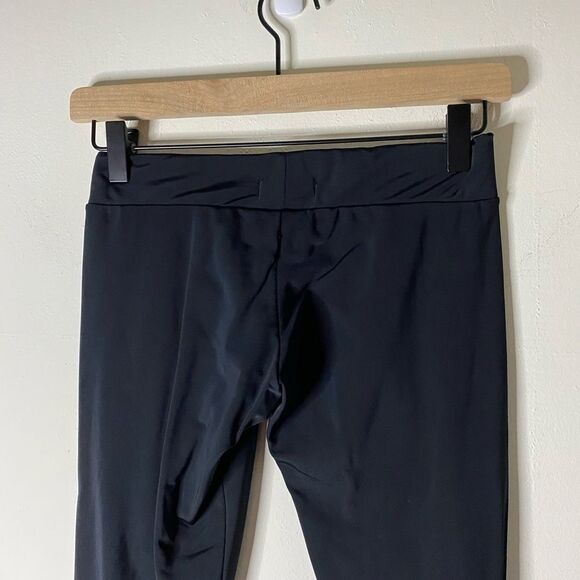 LNA Olivia Gathered Ankle Leggings in Black Size S - Picture 9 of 10